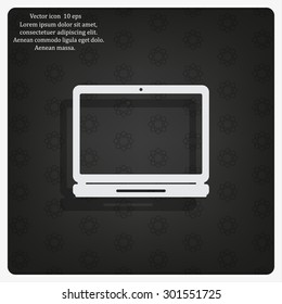 Laptop Icon illustration