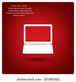 Laptop Icon illustration