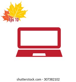 Laptop Icon illustration