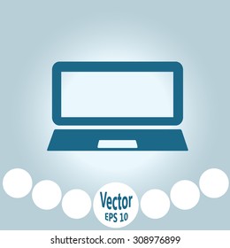 Laptop Icon illustration