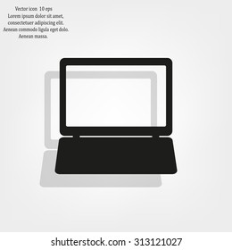 Laptop Icon illustration