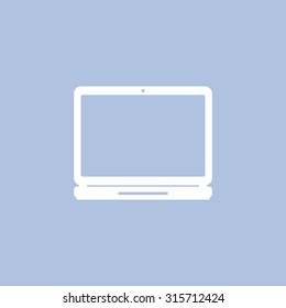 Laptop Icon illustration