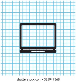 Laptop Icon illustration