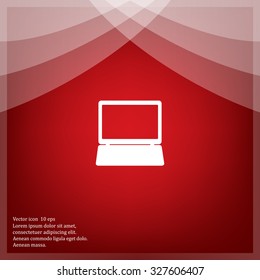 Laptop Icon illustration