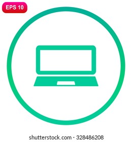Laptop Icon illustration
