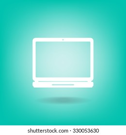 Laptop Icon illustration