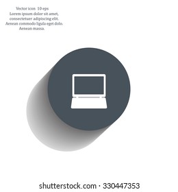 Laptop Icon illustration