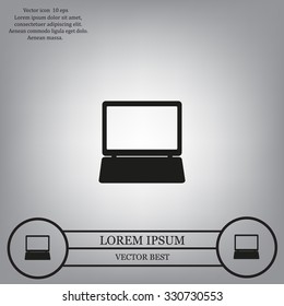 Laptop Icon illustration