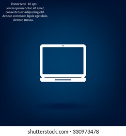 Laptop Icon illustration