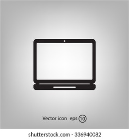 Laptop Icon illustration
