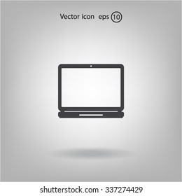 Laptop Icon illustration