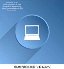 Laptop Icon illustration