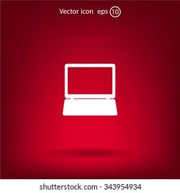 Laptop Icon illustration