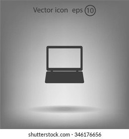 Laptop Icon illustration