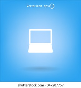 Laptop Icon illustration