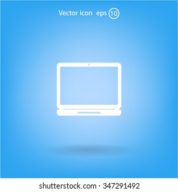Laptop Icon illustration