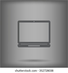 Laptop Icon illustration