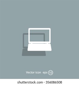 Laptop Icon illustration