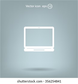 Laptop Icon illustration