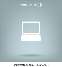 Laptop Icon illustration