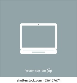 Laptop Icon illustration