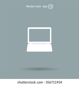 Laptop Icon illustration