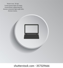 Laptop Icon illustration
