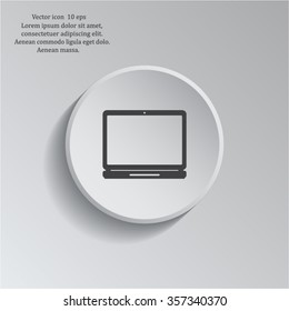 Laptop Icon illustration