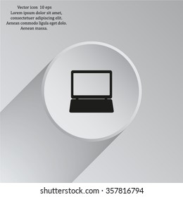 Laptop Icon illustration