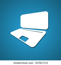 Laptop Icon illustration