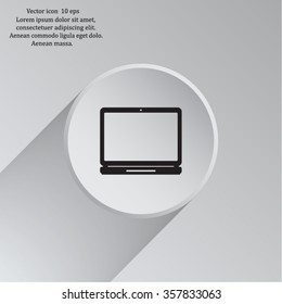Laptop Icon illustration