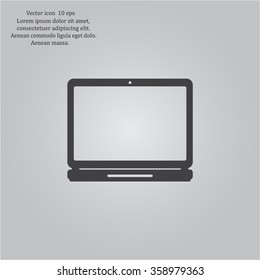 Laptop Icon illustration