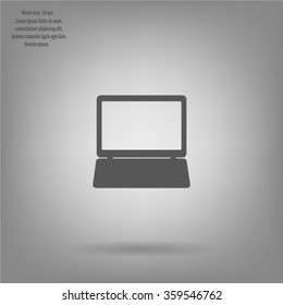 Laptop Icon illustration