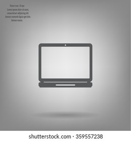 Laptop Icon illustration