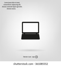 Laptop Icon illustration