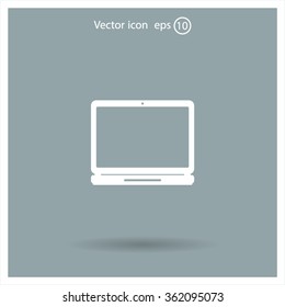 Laptop Icon illustration