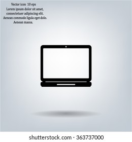 Laptop Icon illustration
