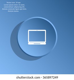 Laptop Icon illustration