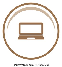 Laptop Icon illustration