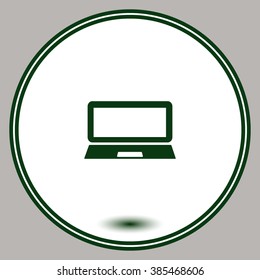 Laptop Icon illustration