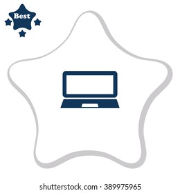 Laptop Icon illustration