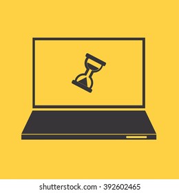 Laptop Icon illustration