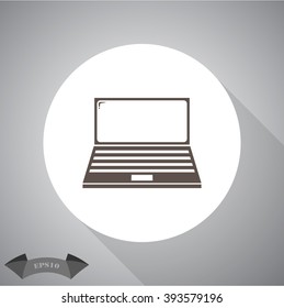 Laptop Icon illustration