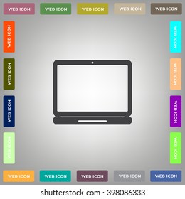 Laptop Icon illustration