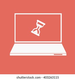 Laptop Icon illustration
