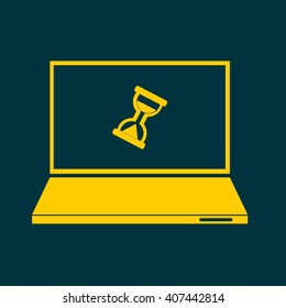 Laptop Icon illustration