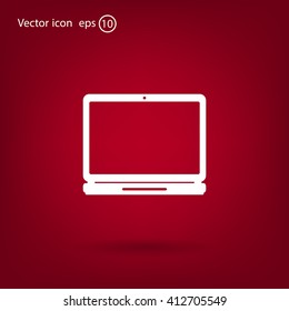 Laptop Icon illustration