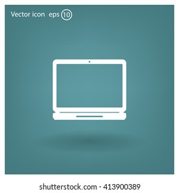 Laptop Icon illustration