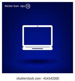 Laptop Icon illustration