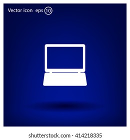 Laptop Icon illustration